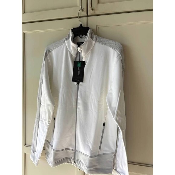 Galvin Green Dawson Mid Layer Insulated Golf Jacket- White- SZ S -NWT - Picture 2 of 6